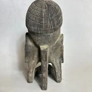 Kano voorkant - Hout, Schelp - Nguzu - New Georgia, Solomon Eilanden