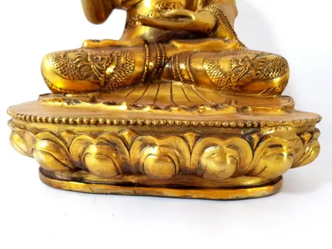 Boeddha - Brons - Tibet - 20e eeuw