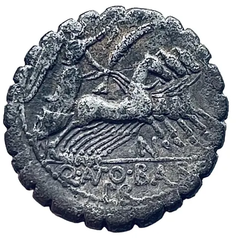 Romeinse Republiek. Q. Antonius Balbus, 83-82 v.Chr.. AR Denarius
