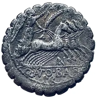 Romeinse Republiek. Q. Antonius Balbus, 83-82 v.Chr.. AR Denarius