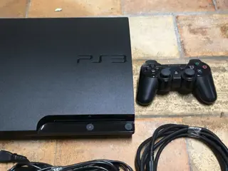 1 Sony Playstation 3 Slim, PS3 - Console met Games (1) - Zonder originele verpakking