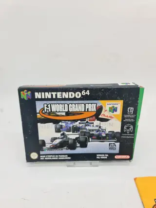Nintendo, OLD STOCK RARE Nintendo 64-Bit N64 1st print Super F-1 WORLD GRAND PRIX FAH edition Nintendo 64 - Console - In originele verpakking
