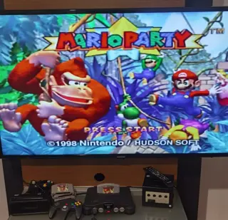 Nintendo 64 (N64) - Mario Party 1-2-3 - Videogames (3) - Zonder originele verpakking
