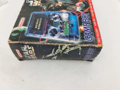 Nintendo dmg-01Extremely Rare Limited Edition Hard Box - OLD STOCK Nintendo Gameboy Classic Stars wars Edition Vader Pack boxed+4AA Batteries+Data - In originele verpakking
