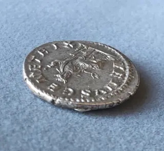 Romeinse Rijk. Julia Domna (Augusta, AD 193-217). AR Denarius,AD 216