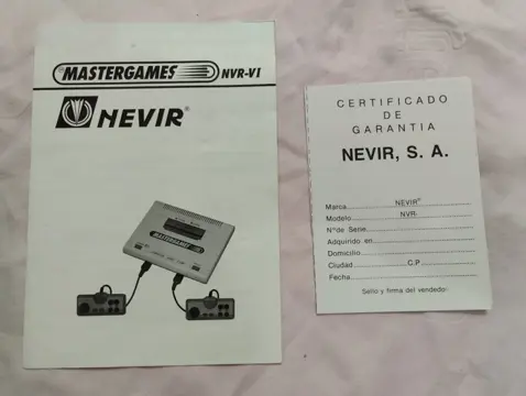 1 NEVIR - NES & Famicom compatible system - Console met Games (67) - In originele verpakking