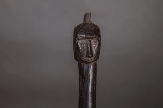 Oorlogsknuppel (1) - hard hout - Trobriand Eilanden, Papua Nieuw-Guinea