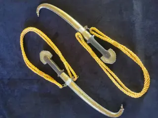 Koumia Marokkaanse dolk (2) - Hout, Koper, Verzilverd - Marokko - Tweede helft 20e eeuw