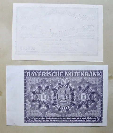 Duitsland, Bayern 7 different banknotes 1922/1923