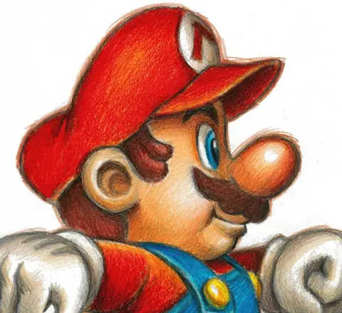 1 Nintendo - Super Mario Bros. - Original Artwork (1)