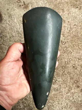 ~Kelt - Jade steen - kapak - Humboldt Bay, West-Papua