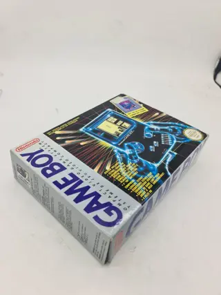 Nintendo dmg-01 1989 Extremely Rare BANDAII Fah Edition Hard Box - Gameboy Classic +4AA Batteries+Plastic+Tetris+Earphones - In originele verpakking
