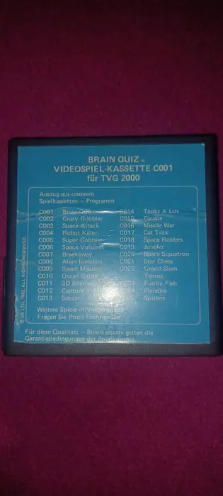 Schmid tvg 2000 - Emerson Arcadia 2001 clone - Videogames (3)