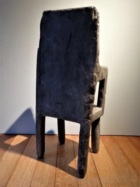 Stoel (1) - Hout - Naga - Nagaland, India