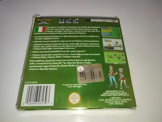 1 Nintendo Gameboy Advance - Video game " Pokemon Versione Verde Foglia"Mint Conditions , very rare - In originele verpakking