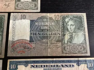 Nederland - 7 x 10 Gulden - Various dates - all different