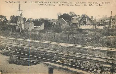 Frankrijk - Stad en Landschap, Departement Aisne (02) - Ansichtkaarten (Collectie van 93) - 1902