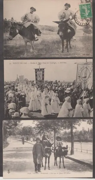 Frankrijk - Stad en Landschap - Ansichtkaarten (Collectie van 51) - 1900