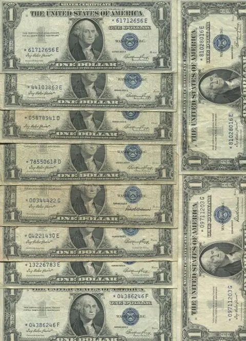 Verenigde Staten van Amerika - 29 x 1 Dollar 1935 - Silver Certificates - Star notes