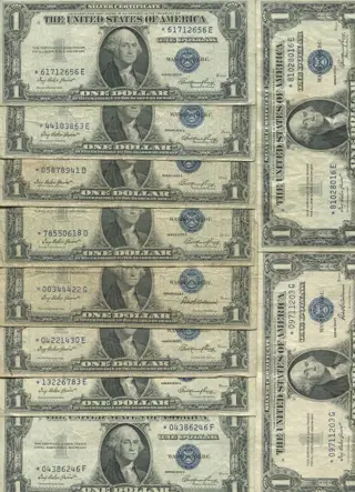 Verenigde Staten van Amerika - 29 x 1 Dollar 1935 - Silver Certificates - Star notes