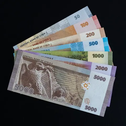 Syrië - 10 Full Sets (70 banknotes) - 10 x 50, 100, 200, 500, 1000, 2000 and 5000 Pounds - Various dates