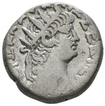 Egypte Alexandria. Nero (54-68 n.Chr.). miljard Tetradrachm,AD 65-66 - Ex Dattari