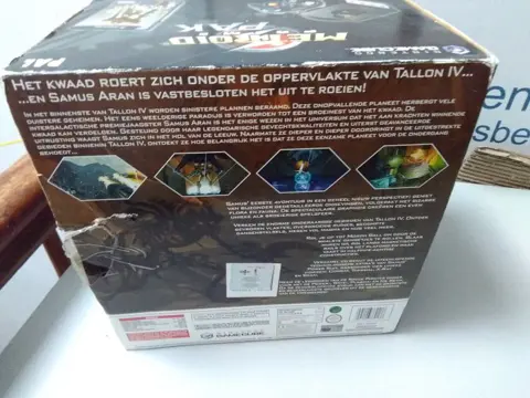 Black GameCube METROID PRIME PAK + Top Games Gamecube - Console met Games - In originele verpakking
