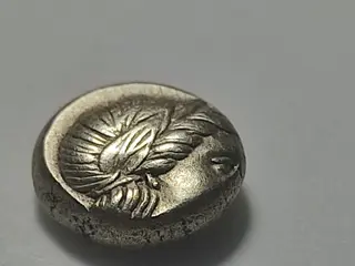 Lesbos, Mytilene. AV 1/6 Stater / Hekte,circa 377-326 BC