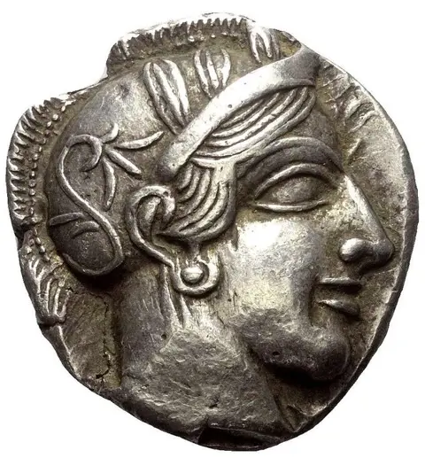 Attica, Athene. AR Tetradrachm,454-404 BC