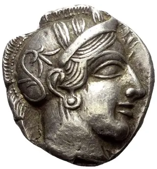 Attica, Athene. AR Tetradrachm,454-404 BC