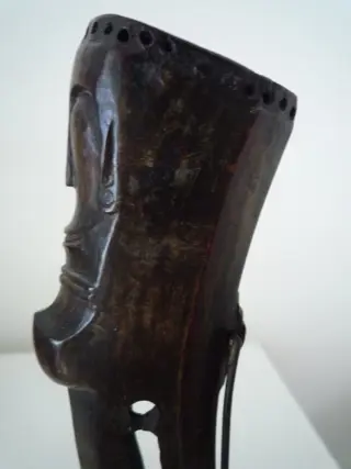 kogelhouder (1) - Buffel hoorn - Batak - Sumatra, Indonesië