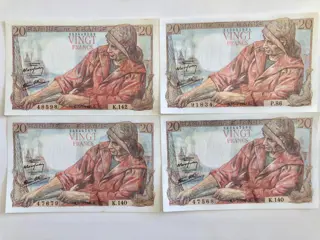 Frankrijk - 15 x 20 Francs - diverses dates - Fayette 13