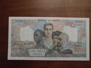 Frankrijk - 5000 Francs 20-03-1947 - Fayette 47-59