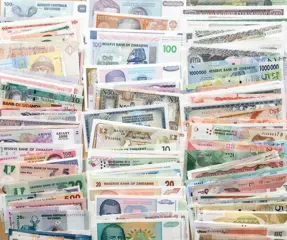 Wereld - 500 Banknotes ( 300+ Different ) - Various dates