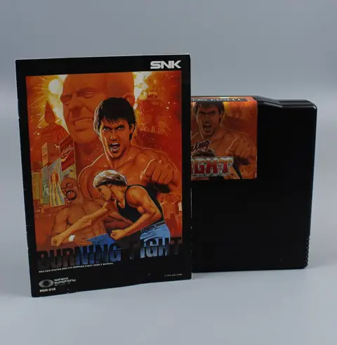 SNK - Neo Geo AES - Burning Fight - In originele verpakking