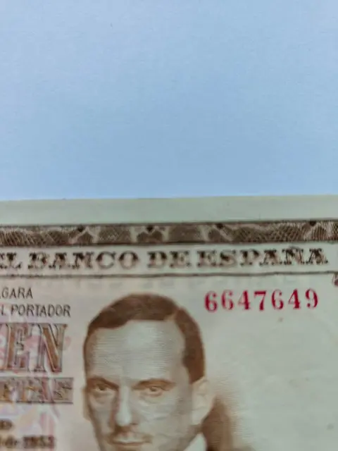 Spanje - 100 Pesetas 1953 - Sin Serie - Pick 145
