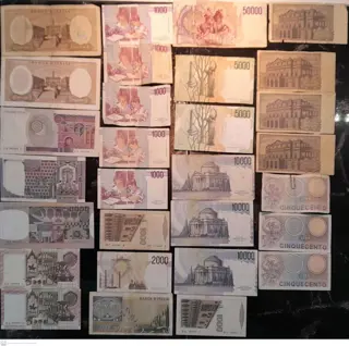 Italië - 53 banconote Lire - anni vari Regno e Repubblica