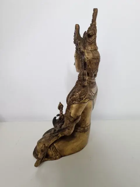 Tibetaanse Sino boeddha brons (1) - Brons - Godheid - Nepal - Tweede helft 20e eeuw