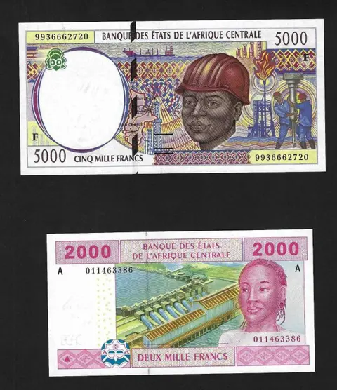 Wereld - 5 banknotes - Various dates