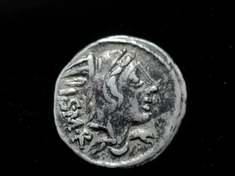 Romeinse Republiek. L. Thorius Balbus, 105 v.Chr.. AR Denarius,Rome