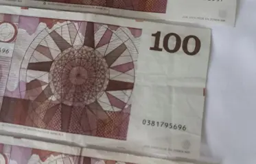 Nederland - 3 x 100 Gulden 14 mei 1970 - Pick 93