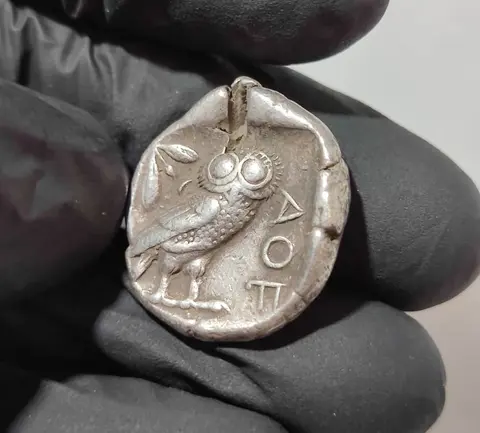 Attica, Athene. AR Tetradrachm,454-404 BC