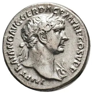 Romeinse Rijk. Trajan (98-117 n.Chr.). AR Denarius,Rome