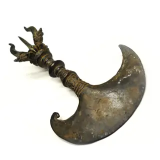 vaijra kapak wapenbijl (1) - Messing - vaijra - Indonesië