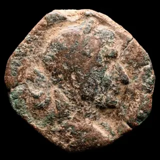 Romeinse Rijk. Philippus I (244-249 AD) and Trebonianus Gallus (AD 251-253). Kavel bestaande uit twee bronzen munten, Sestertius,Rome - P M TR P III COS P P / S C //// Rome - VIRTVS AVGG