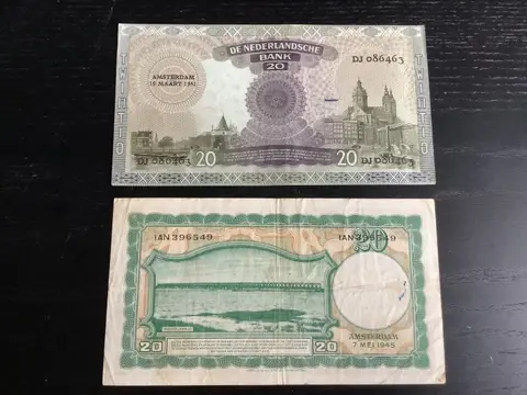 Nederland - 2 x 20 Gulden - Various dates - Pick 54 and 76