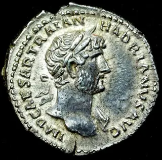 Romeinse Rijk. Hadrianus (117-138 n.Chr.). AR Denarius,Rome, AD 120