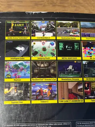 1 Sony - Playstation Classic - Console met Games - In originele verpakking