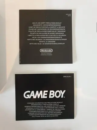 Nintendo, Nintendo Gameboy Classic DMG-01 1989 Console+Original Mario Land 1+2 Game New State - NES - Met reprobox