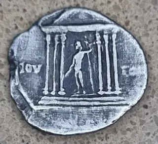 Romeinse Rijk. Augustus (27 v.Chr.-14 n.Chr.). AR Denarius,Tarraco, 19 BC